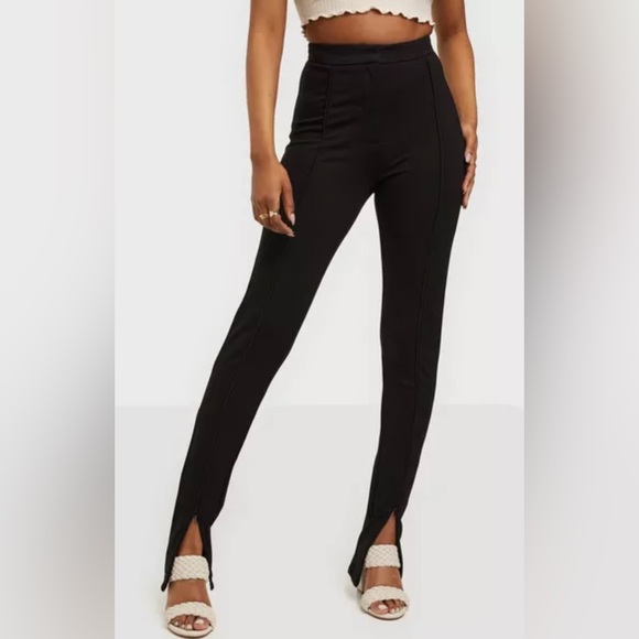 OBJPILARI  MW Long Pants A Fair - Color: Black Size: Xs. - Picture 3 of 3